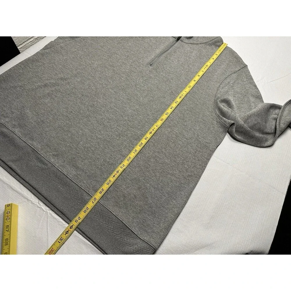 Nike Dri-Fit Golf 1/4 Zip Hooded Pullover Size XL Heathered Grey DN1906-003